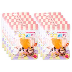 이오 유아용 폼클레이 10p, 주황, 50g