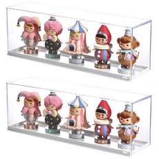 I'CLE 塔式壓克力公仔收納盒 白色, 2個