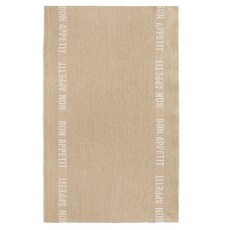Charvet Editions Bon Appétit 亞麻廚房擦巾 M, 白色, 1個