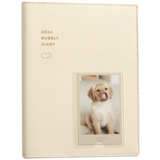 Iconic 2024年Bubbly手帳本, 03 French Cream, 1本
