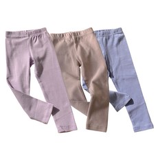 HARAROI 嬰幼兒粉彩系列內搭褲3件組