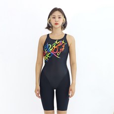 JKUSS 女款基本款JMC書法X型背連身泳衣