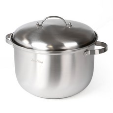 QUEEN SENSE 電磁爐感應全不鏽鋼湯鍋, 銀色, 30cm, 1個