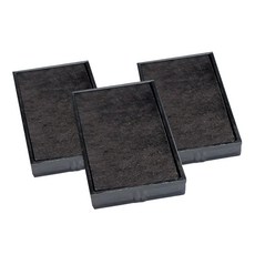 COL-STAMP N-300用自動日期章補充印臺, 3個, 黑色