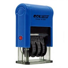 COLSTAMP 自動日期印章 N-300, 黑色, 1個