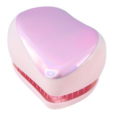 生活點綴 滑順鵝卵石髮梳, 粉紅色, 1個