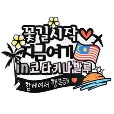 ssunytopper 花路開始 防水旅行插牌, 現在這裡in亞庇, 1個