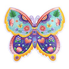 Gonggan27 蝴蝶地板拼圖, 53件, 混色