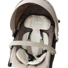 Chez bebe 幼兒用60支高密度薄嬰兒車坐墊, 切維特, 1個