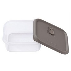 mommy's table 食品級矽膠蒸氣孔密封保鮮盒 S 350ml, 熊熊棕, 1個