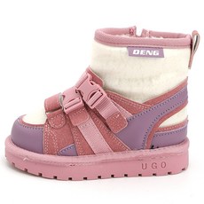 Swift 兒童透明刷毛內裡皮帶靴