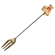 Modern House 冬季故事小熊茶叉, 混色, 1個