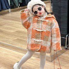 Arbe 女童款 Iden 絨球厚外套