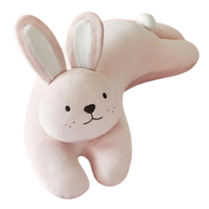 Modern House 柔軟觸感兔子安撫枕, 粉紅色