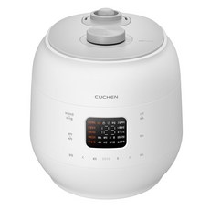 CUCHEN 酷晨 Dual Pressure The Fit電壓力鍋 6人用, 白色, CRS-FWK0640W