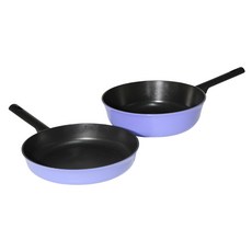 Kitchenwell IH電磁爐適用Etti Lilac平底鍋 30cm+炒鍋 30cm組, 1組