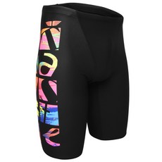 JKUSS 男士用基本款Bakers及膝泳褲 JA4MNM0075