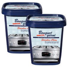 BOUQUET GARNI 不鏽鋼頑固污漬去除清潔劑, 2個, 500g