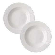 Hongtime 陶瓷義大利麵盤 3.8m HTC215, 2個, 白色