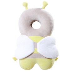 Juvian 嬰兒蜜蜂防撞頭部保護墊 JAPW14, 1個, 黃色