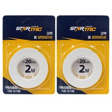 STARTAC 강력 폼 양면 테이프 2m ST-033, 2개
