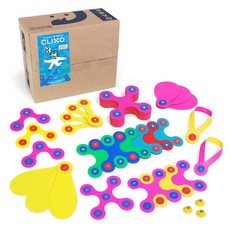 clixo 朋友組合包 粉紅色 39PCS CL4362, 混合色