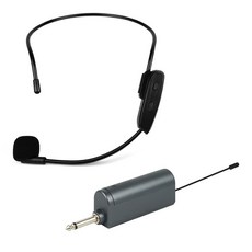 더씽 무선 UHF 강의용 마이크 + 수신기 세트, M140PRO