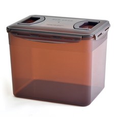 韓國製堅固半透明標準泡菜桶, 18L, 1個