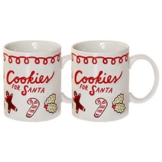COZY TABLE 居家派對復古餅乾陶瓷馬克杯 320ml, 混合色, 2個