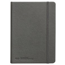 BeOnD 2024霧面書日常日記本 日期型, 深灰色, 1個
