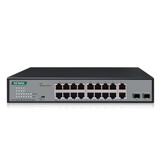 NEXTU POE 16埠 Gigabit 小型交換器集線器 185W, NEXT-POE3020SFP