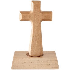 Ju and Ji 家庭禮拜用木製十字架 10*12cm, 1個, 山毛櫸A