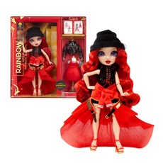 Rainbow High Fantastic時尚娃娃 Ruby Anderson, 紅色