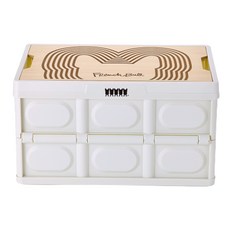 FRench Bull 折疊式收納箱, 1個, 快樂