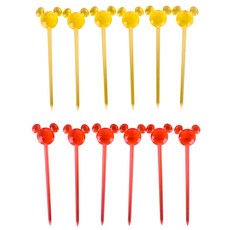 LiLFANT 米奇便當零食插卡 2種*6入組, 1組