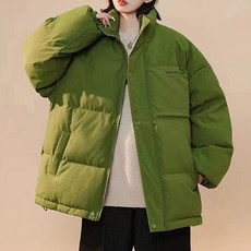 구디프 여성용 릴리 오버핏 스트레이트 파카 패딩 아우터