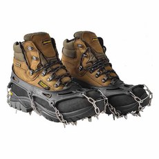 Elmountain 19爪登山用鏈條冰爪, 黑色