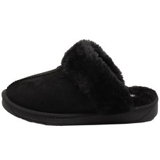벨라노이 여성용 스웨이드 겨울 어그 털 슬리퍼 3cm