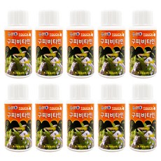 샘아쿠아 터치 구피 비타민, 25ml, 10개