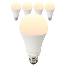 元夏 Vitson A型LED燈泡 16W 白色, 黃光, 5個
