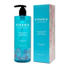 KIRANIA 蛋白質豐盈護理洗髮精, 500ml, 1個