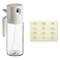 TEADOYO 兩用噴油瓶+貼紙組, 500ml, 1組