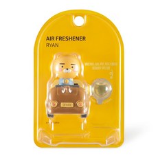 KAKAO FRIENDS 駕駛造型汽車芳香劑 Ryan款, 1個