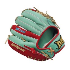D.David 盧珍赫選手款 內野手套 右投用 PA NJH 23, 薄荷綠 + 紅色, 1個