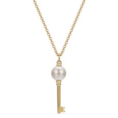 일리앤 여성용 SILVER 르블랑 진주 키 목걸이 JAPNYG141 + 쇼핑백