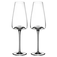 지허글라스 핸드메이드 비전 리치 디저트 샴페인, 280ml, 2개