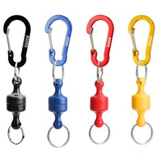 BOOMS FISHING MRC 磁吸登山扣 4件組 BACCMRC04004, 混色, 1套