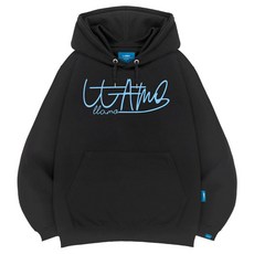 L.LAMO 內刷毛H霓虹logo帽T