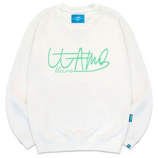 L.LAMO 男女通用 刷毛M 霓虹logo 大學T