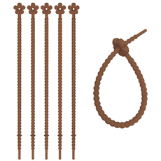 花朵造型矽膠理線帶, 24, 5個